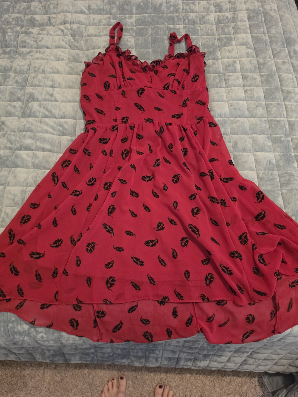 Red Sun Dress